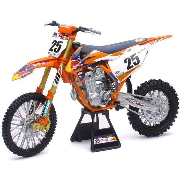 Maquette moto 1/6 KTM 450 SX-F Red Bull M. Musquin