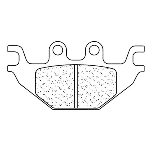 Plaquettes de frein Quad métal fritté - 1147ATV1