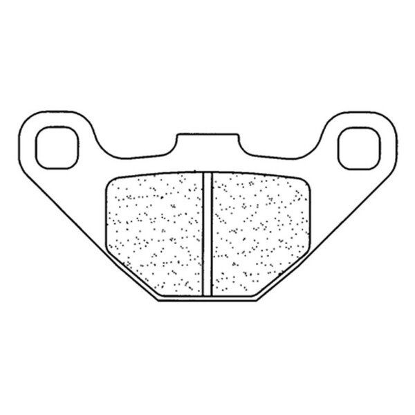 Plaquettes de frein Quad métal fritté - 2466ATV1