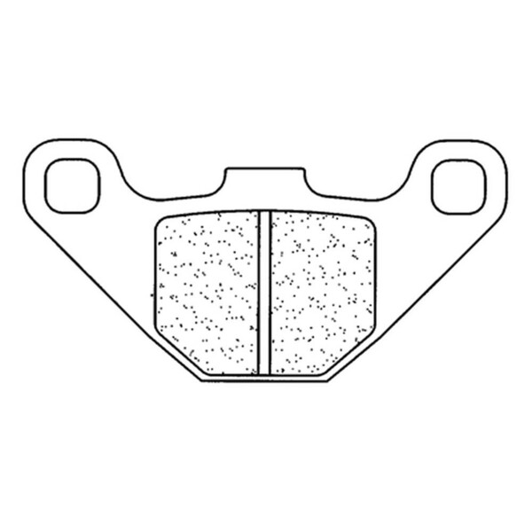 Plaquettes de frein Quad métal fritté - 2469ATV1