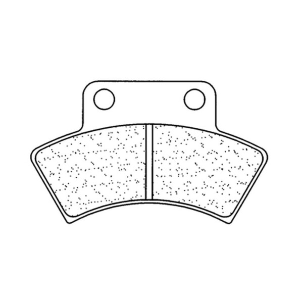 Plaquettes de frein Quad métal fritté - 2924ATV1