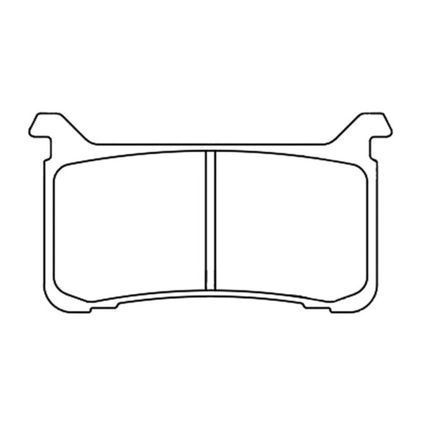 Plaquettes de frein Racing métal fritté - 1252C60