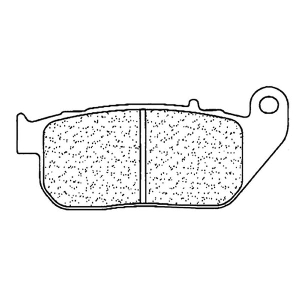 Plaquettes de frein Route métal fritté - 1149A3+