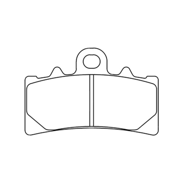 Plaquettes de frein Route métal fritté - 1233A3+