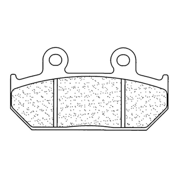 Plaquettes de frein Route métal fritté - 2248A3+