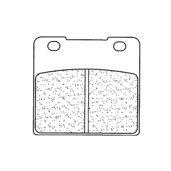 Plaquettes de frein Route métal fritté - 2280A3+