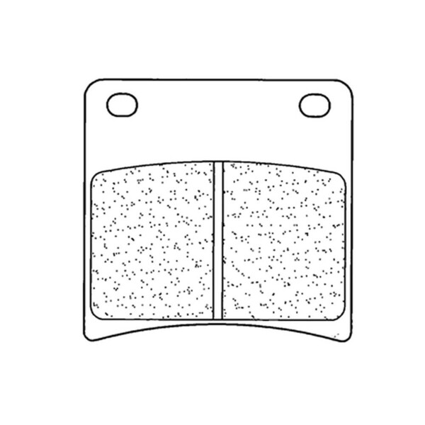 Plaquettes de frein Route métal fritté - 2281A3+