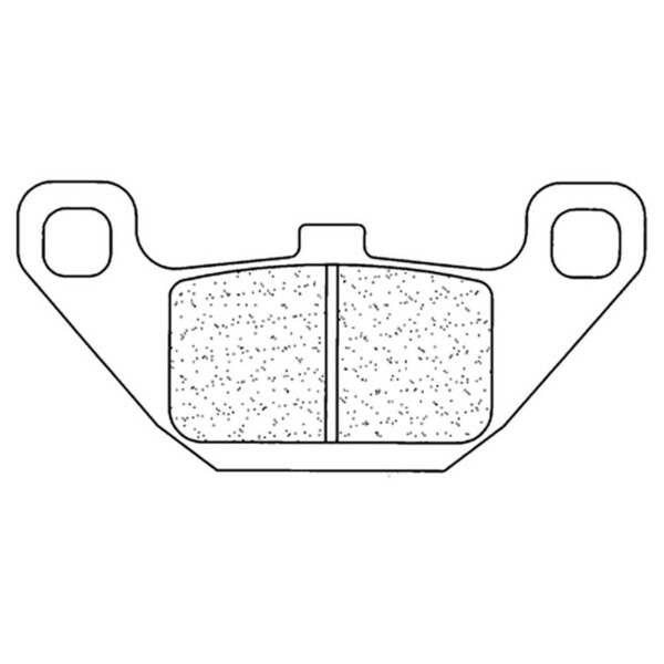 Plaquettes de frein Route métal fritté - 2285A3+