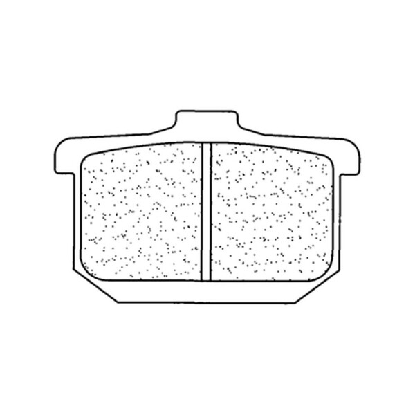 Plaquettes de frein Route métal fritté - 2285A3+