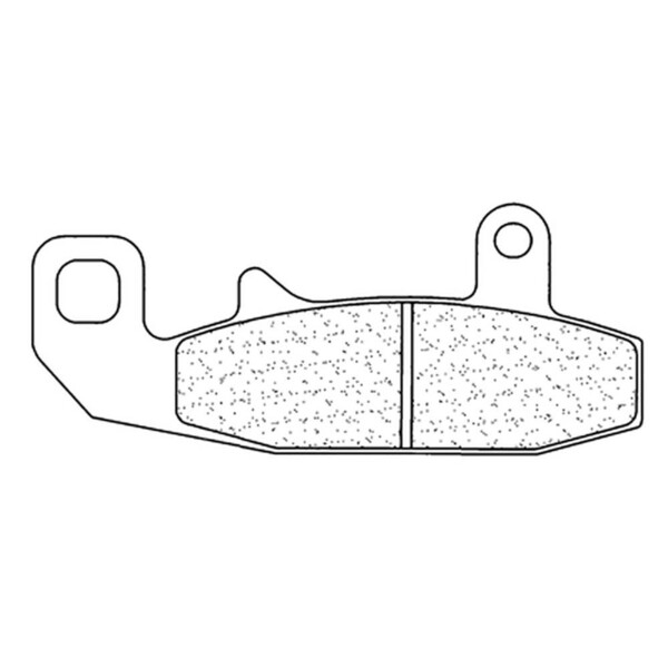 Plaquettes de frein Route métal fritté - 2308A3+