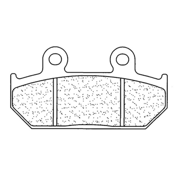 Plaquettes de frein Route métal fritté - 2360A3+