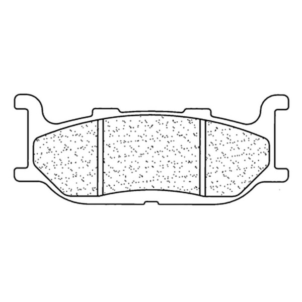 Plaquettes de frein Route métal fritté - 2391A3+