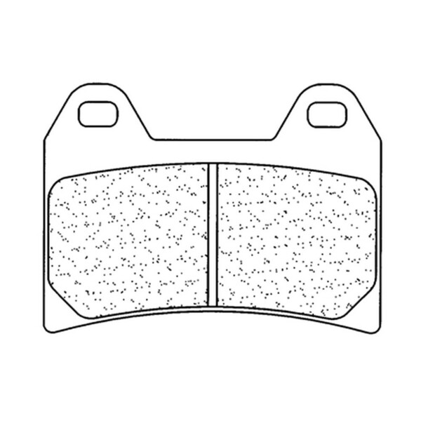 Plaquettes de frein Route métal fritté - 2539A3+