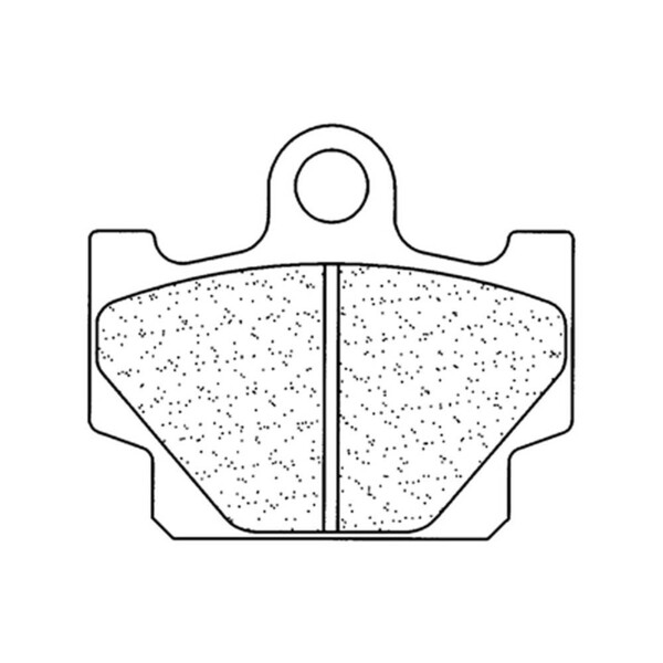 Plaquettes de frein Route métal fritté - 2802A3+