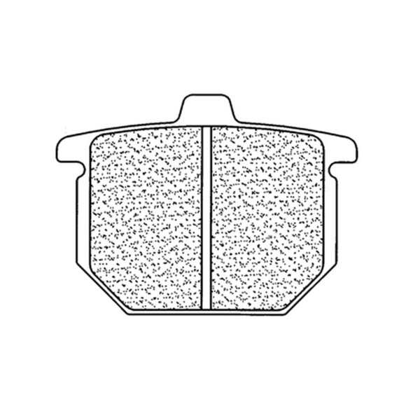 Plaquettes de frein Route métal fritté - 2814A3+