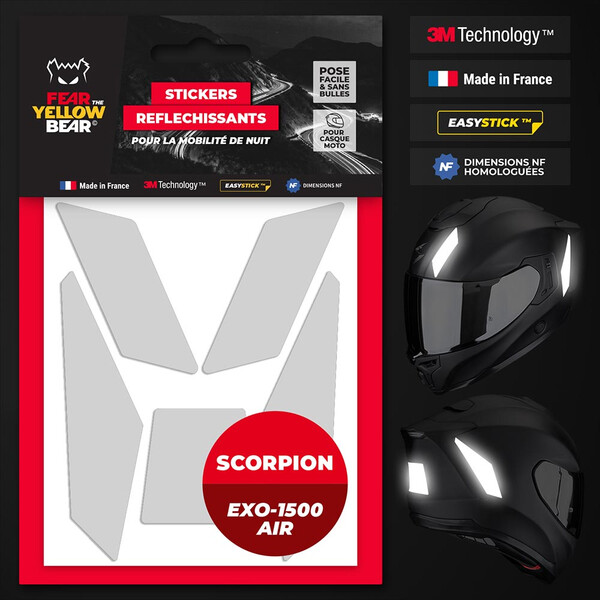 Stickers réfléchissants Scorpion Exo 1500 Air™