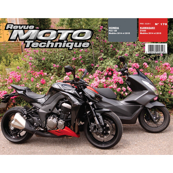 RMT 178 KAWASAKI Z1000 (2014 à 2015) et HONDA PCX125 (2014 à 2015)