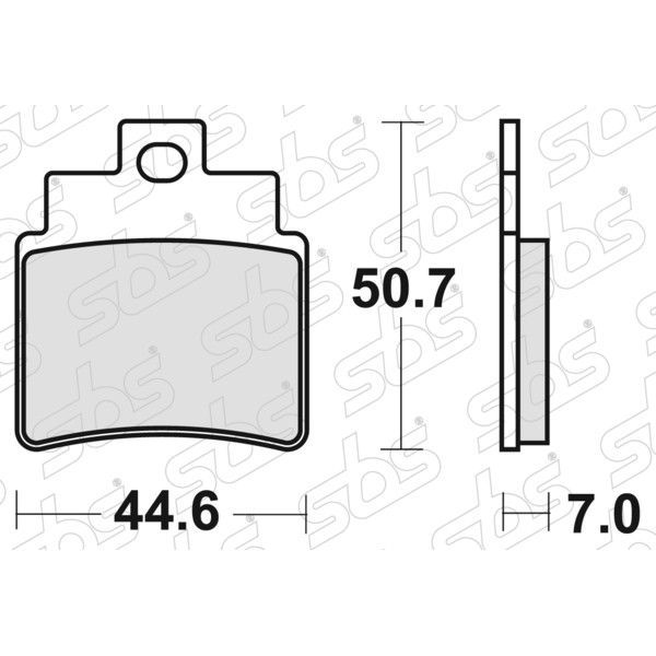 Plaquettes de frein 775 SI