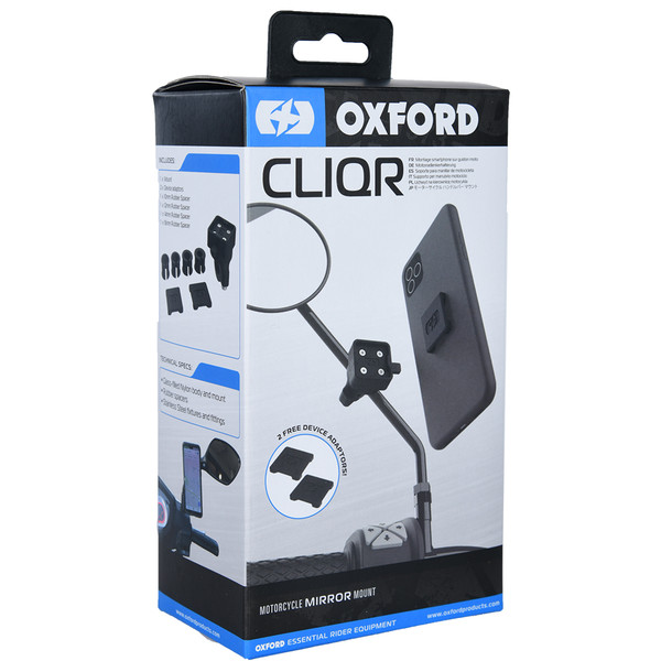 Support smartphone CliqR pour rétroviseur Oxford