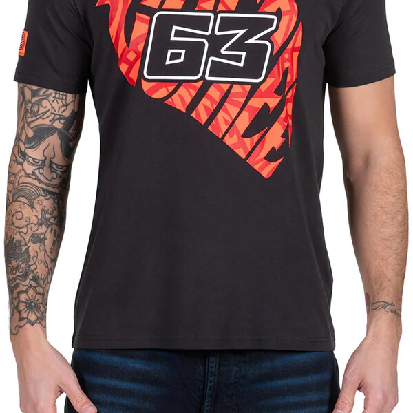 T-shirt Pecco Bagnaia 63 casque