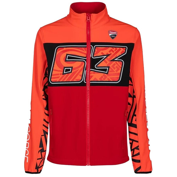 Veste zippée Bagnaia Red