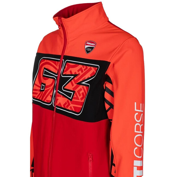 Veste zippée Bagnaia Red