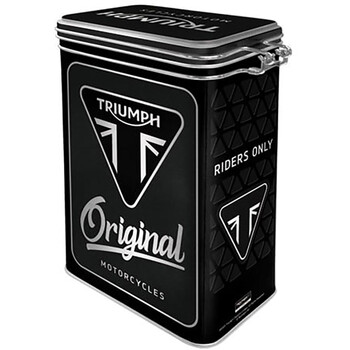 Boîte de conservation Triumph - Original Motorcycles nostalgic art