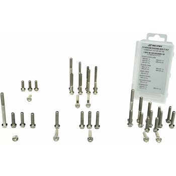 Kit vis fixation protège-fourche M6 x 11 mm - Honda - Lot de 6 SCAR