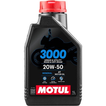 Huile 4T 3000 20W50 Motul