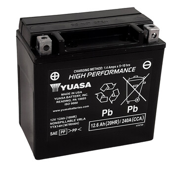 Batterie YTX14H-BS SLA AGM Yuasa