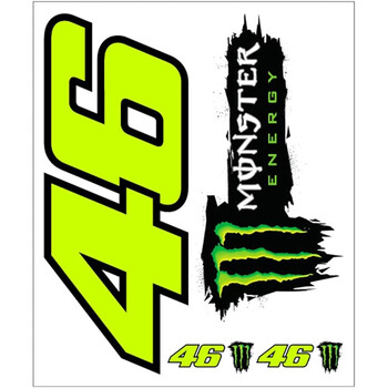 Stickers Big Dual Monster 46 VR46
