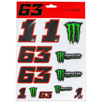 Stickers Big Monster Bagnaia VR46