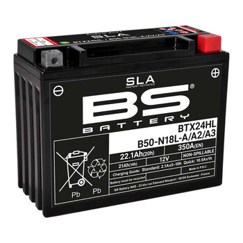 Batterie BTX24HL/B50-N18L-A/A2/A3 SLA BS Battery