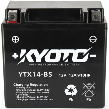 Batterie YTX14-BS SLA AGM Kyoto