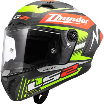 Casque FF805 Thunder GP Aero Black Replica LS2