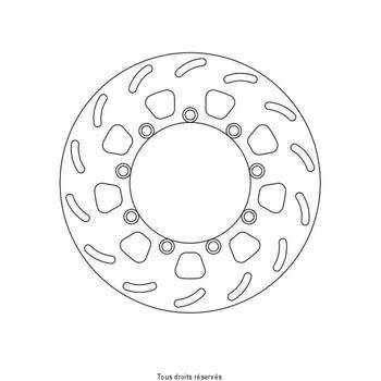 Disque de frein Kawasaki DIS1109 Sifam