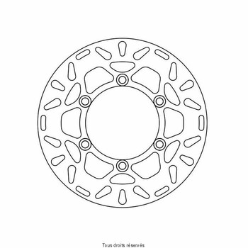 Disque de frein Kawasaki DIS1112 Sifam