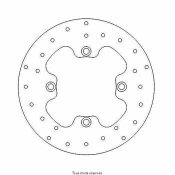 Disque de frein Kawasaki DIS1113 Sifam