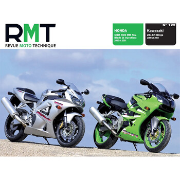 RMT 122.1 KAWASAKI ZX6R (2000 à 2001) et HONDA CBR 900 RR (2000 à 2001) Etai