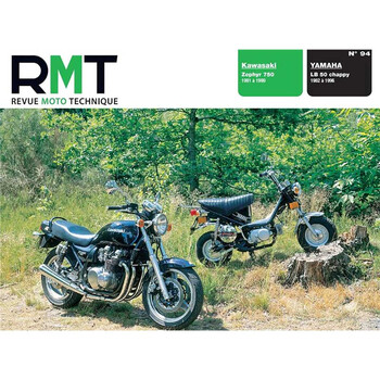 RMT 94.3 YAMAHA LB 50 CHAPPY (1982 à 1996) et KAWASAKI ZEPHYR 750 (1991 à 1999) Etai
