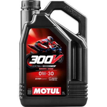 Huile moteur 4T 300V Racing Kit Oil 2376H 0W30 Motul