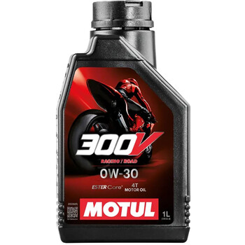 Huile 4T 300V Road Racing 0W30 Motul