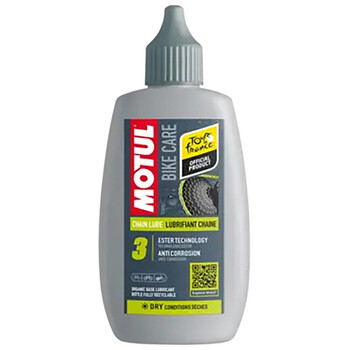 Lubrifiant chaîne Chain Lube Dry Bike Care 100 ml Motul