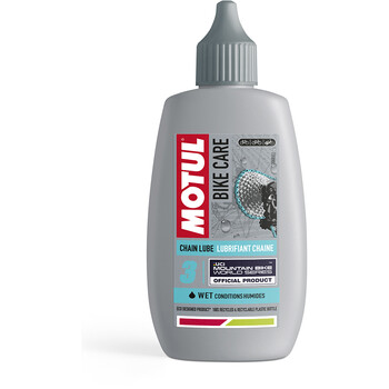 Lubrifiant chaîne Chain Lube Wet Bike Care 100 ml Motul