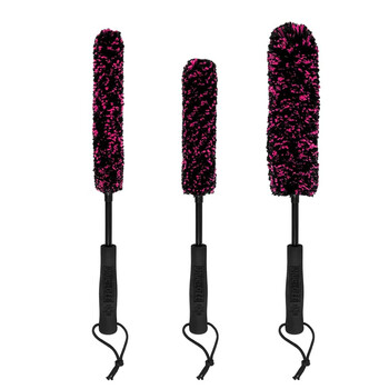 Set de 3 brosses de finition microfibre Muc Off
