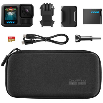 Caméra Hero13 Black Specialty Bundle + carte microSD 64 Go GO PRO