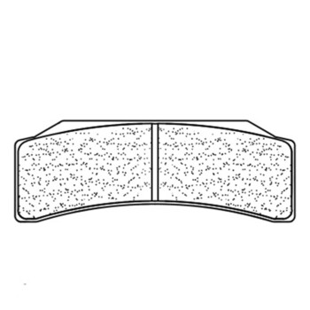 Plaquettes de frein Racing métal fritté - 1251C60 Cl brakes