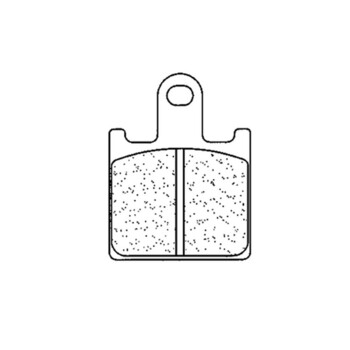 Plaquettes de frein Route métal fritté - 1177A3+ Cl brakes