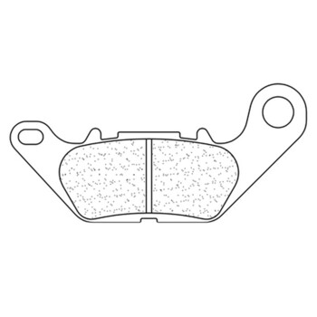 Plaquettes de frein Route métal fritté - 1224A3+ Cl brakes