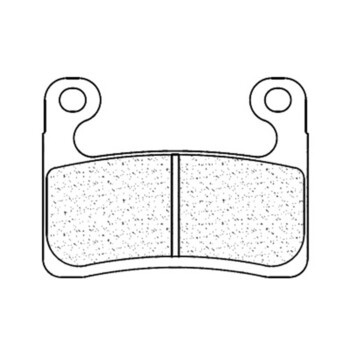 Plaquettes de frein Route métal fritté - 1257A3+ Cl brakes